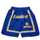 2025 Crenshaw High School #22 Quincy McCall Blue Shorts