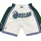 2025 Dallas Mavericks 2022 City Edition Shorts - White