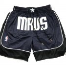 2025 Dallas Mavericks 2022-23 Statement Edition Navy Shorts