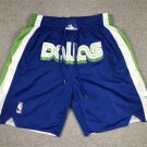 2025 Dallas Mavericks 2023 Blue City Edition Shorts