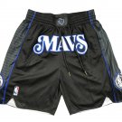 2025 Dallas Mavericks 2023-24 Black City Edition Shorts