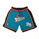 2025 Detroit Pistons Shorts Teal