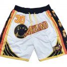 2025 Golden State Warriors 30 Curry White Final Shorts