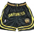 2025 Golden State Warriors 2023-24 Black City Edition Shorts
