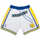 2025 Golden State Warriors Shorts White