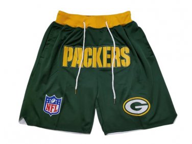 2025 Green Bay Packers Shorts &acirc;�� Green