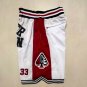 2025 Kobe Bryant 33 Lower Merion White Shorts