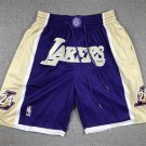 2025 Kobe Bryant Los Angeles Lakers Hardwood Classic 1996-2016 Hall Of Fame Purple Shorts