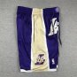 2025 Kobe Bryant Los Angeles Lakers Hardwood Classic 1996-2016 Hall Of Fame Purple Shorts