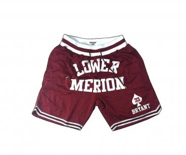 2025 Kobe Bryant Lower Merion Red Shorts