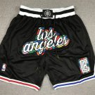 2025 LA Clippers 2022-23 Black City Edition Shorts