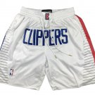 2025 La Clippers Association Swingman White Shorts