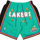 2025 Los Angeles Lakers 1995 Rookie Green Shorts
