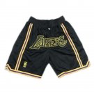 2025 Los Angeles Lakers Shorts Black