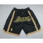 2025 Los Angeles Lakers Shorts Black
