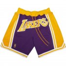 2025 Los Angeles Lakers Shorts Purple