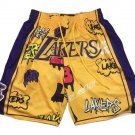 2025 Los Angeles Lakers Slap Sticker Swingman Shorts