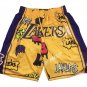 2025 Los Angeles Lakers Slap Sticker Swingman Shorts