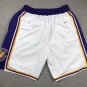 2025 Los Angeles Lakers White Shorts - Association Edition