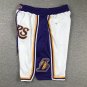 2025 Los Angeles Lakers White Shorts - Association Edition