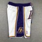 2025 Los Angeles Lakers White Shorts - Association Edition
