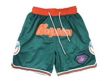 2025 Miami Dolphins Throwbacks Shorts
