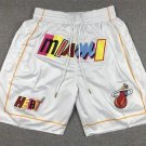 2025 Miami Heat 2023 White City Edition Shorts