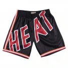 2025 Miami Heat Big Face Shorts Black