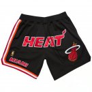 2025 Miami Heat Black Hardwood Classics 1996-97 Shorts