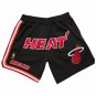2025 Miami Heat Black Hardwood Classics 1996-97 Shorts