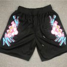 2025 Miami Heat Pink Panther Vice Black Basketball Shorts