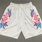 2025 Miami Heat Pink Panther Vice White Basketball Shorts