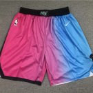 2025 Miami Heat Pink Rainbow 2021 City Edition Swingman Shorts