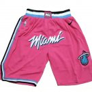 2025 Miami Heat Pink Shorts