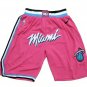 2025 Miami Heat Pink Shorts