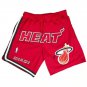 2025 Miami Heat Red Hardwood Classics 1996-97 Shorts