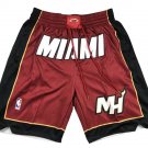 2025 Miami Heat Red Statement Shorts