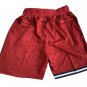 2025 Miami Heat Retro Just Don Style Red Shorts