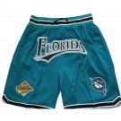 2025 Miami Marlins Florida Teal Shorts