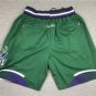 2025 Milwaukee Bucks Green 95-96 Shorts