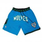 2025 Minnesota Timberwolves 96-97 Shorts Blue