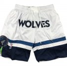 2025 Minnesota Timberwolves Association Swingman White Shorts