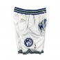 2025 Minnesota Timberwolves White Hardwood Classics Shorts