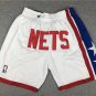 2025 New Jersey Nets Shorts White