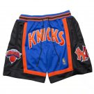 2025 New York Knicks 96-97 Shorts Blue