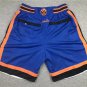 2025 New York Knicks 96-97 Shorts Blue
