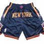 2025 New York Knicks Navy Statement Shorts