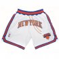 2025 New York Knicks Shorts White