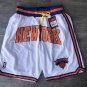 2025 New York Knicks Shorts White
