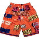 2025 New York Knicks Slap Sticker Swingman Shorts
